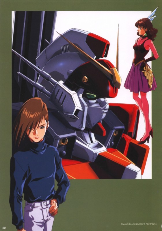 Otaku Gallery  / Art Books / Gundam Wing - Memorials II (The Legend Of Forever) / 030.jpg